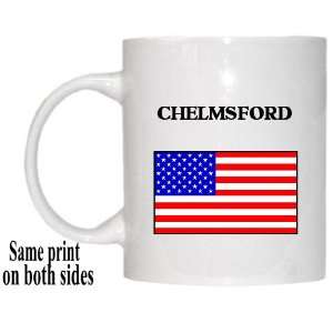  US Flag   Chelmsford, Massachusetts (MA) Mug Everything 