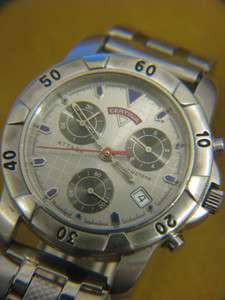 CERTINA DS ATTACK Chronograph Watch Silver Dial  