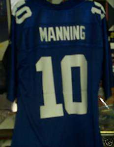 New York Giants Eli Manning Youth Replica Jersey REEBOK NWT  