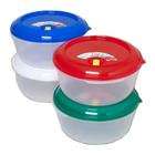 DDI Round Food Storage Container With Air Vent(Pack of 48)