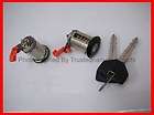 Door Lock Cylinder Tumbler Key Set With Keys   Black Finish