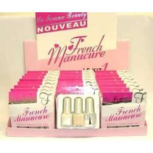  Nail Cosmetics La Femme French Manicure Sets   Pink(pack 