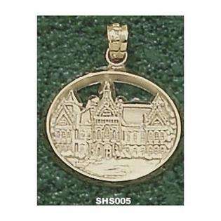   State Bearkats Old Main Pendant   14KT Gold Jewelry 