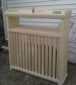 Wood Radiator covers made to order  