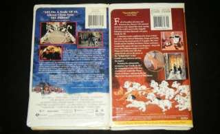 101 DALMATIANS WALT DISNEY VHS MOVIE SET Animated Version & Glenn 
