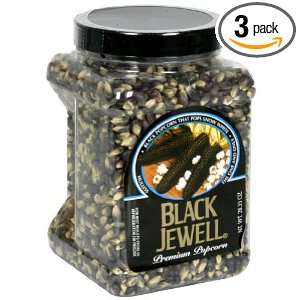 BLACK JEWELL Popcorn, 28.35 Ounce Canister, (Pack of 3)  