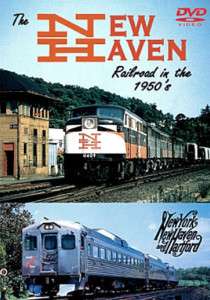 New Haven Railroad in the 1950s   NYNH&H in color   DVD  
