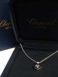 Chopard Happy Diamond Heart White Gold Necklace  