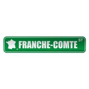  FRANCHE COMTE ST  STREET SIGN CITY FRANCE