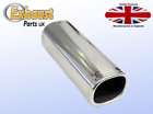 Square In Curl Exhaust Tail Pipe Stainless Steel Trim