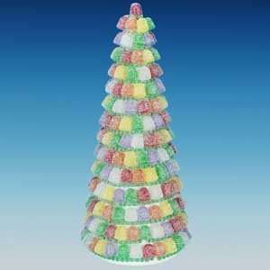  15 Sugared Gumdrop Christmas Tree Table Top Decoration 