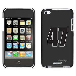    Number 47 on iPod Touch 4 Gumdrop Air Shell Case Electronics