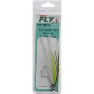 Superfly   Saltwater Deceiver Chartreuse/White #2/  Sports 