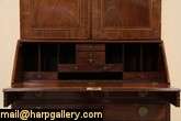 Regency Antique 1825 Secretary Desk & Bookcase  