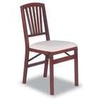 with slat back leather wood guest chair with slat back