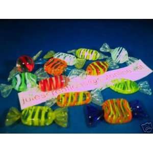  12 pcs Murano Glass Candy Collectible