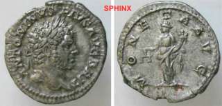 10HM0) Caracalla (AD 198 217). AR denarius VF  