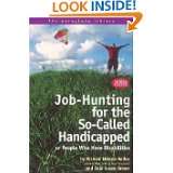 Job Hunting for the So Called Handicapped or People Who Have 