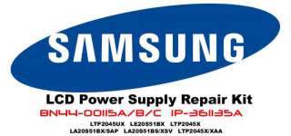 SAMSUNG LCD Power Repair Kit BN44 00115A /B IP 361135A  