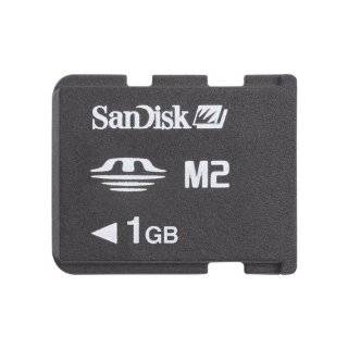 Sandisk Memory Stick Micro (M2) 1GB SDMSM2 001G A11M (Retail Package)