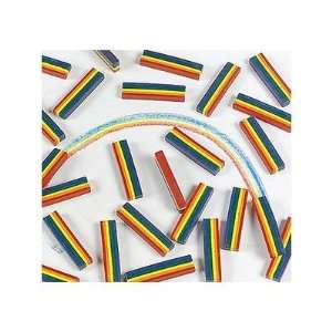  Rainbow Design Crayons (25 Per Pack) 