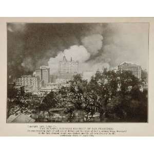  1906 San Francisco Judge Company Earthquake Fire Business 