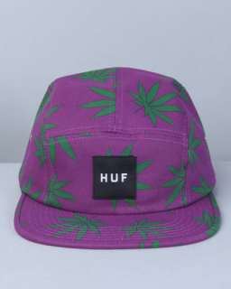   420 5 Five Panel Hat Purple/Green Marijuana Weed Leaf supreme  