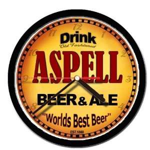  ASPELL beer and ale wall clock 