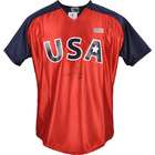   Memories Jennie Finch Autographed Jersey Details Team USA, Red