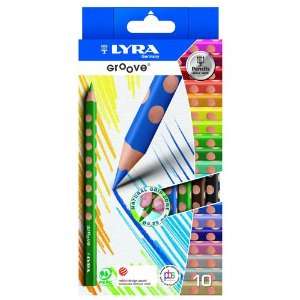 Boxes, of, 10, LYRA Groove Child Grip Pencils, Set of 10 Pencils 