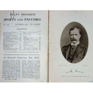    1905 Antique Portrait Sir Alexander Henderson Bart