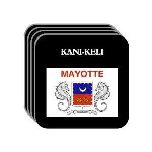  Mayotte   KANI KELI Set of 4 Mini Mousepad Coasters 