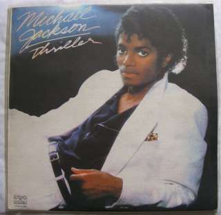 Michael Jackson Thriller Vinyl Record   1982 Rare  