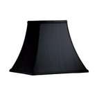Black Silk Lamp Shade  