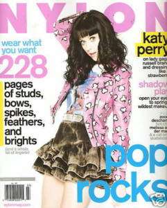 Nylon March 2009 Katy Perry Zooey Deschanel NM  