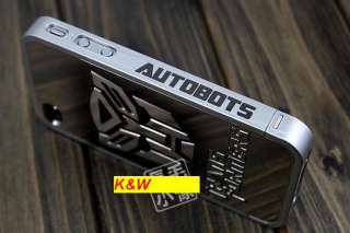Luxury Transformers Autobots 86Hero Chrome Aluminium 3D Case Cover 