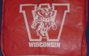 Wisconsin Badgers Stadium Seat Cushion   Bucky Badger  