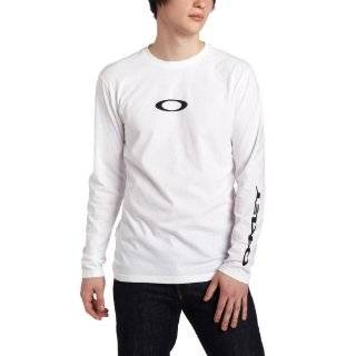 Oakley Mens Basic Icon Long Sleeve Tee with Font Chest