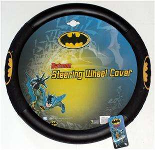 BATMAN Dark Knight DC Comics CAR STEERING WHEEL COVER  