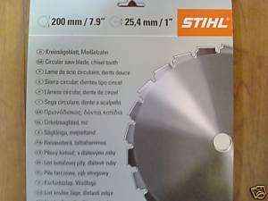 Stihl String Trimmer Blade Chisel Tooth 41127134203  