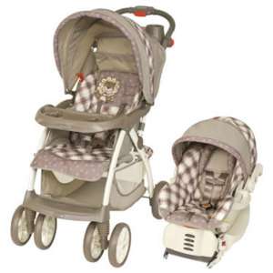 New Baby Trend Little Lion Travel System Stroller + CarSeat  