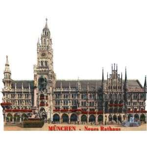 Magnetic Munich Marienplatz 3 D appearance  Kitchen 