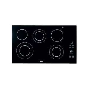  Bosch 36 Inch Five Burner Cooktop   No Frame   Stainless 