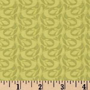  44 Wide Moda Verna Sprout Budding Green Fabric By The 