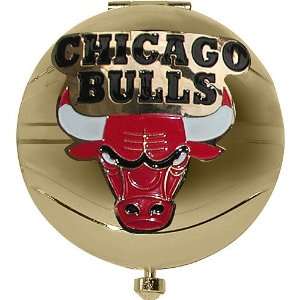  Kathrine Baumann Chicago Bulls Gold Plated Basketball 