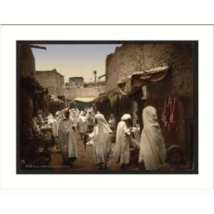   street Sidi Okba Algeria, c. 1890s, (M) Library Image