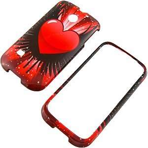 Wing Heart Protector Case for Huawei Ascend II M865 Cell 