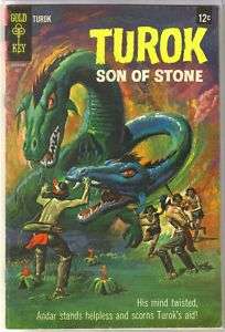 TUROK Son of Stone #62 Gold Key Comic Book ~ VG  