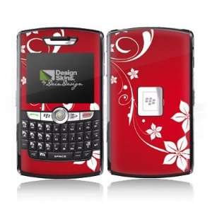  Design Skins for Blackberry 8800   Christmas Heart Design 