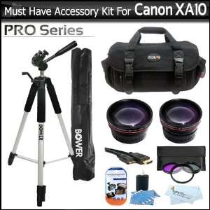  Must Have Accessory Kit For Canon XA10 Professional Camcorder 